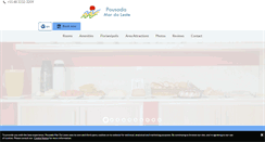 Desktop Screenshot of pousadamardoleste.com.br